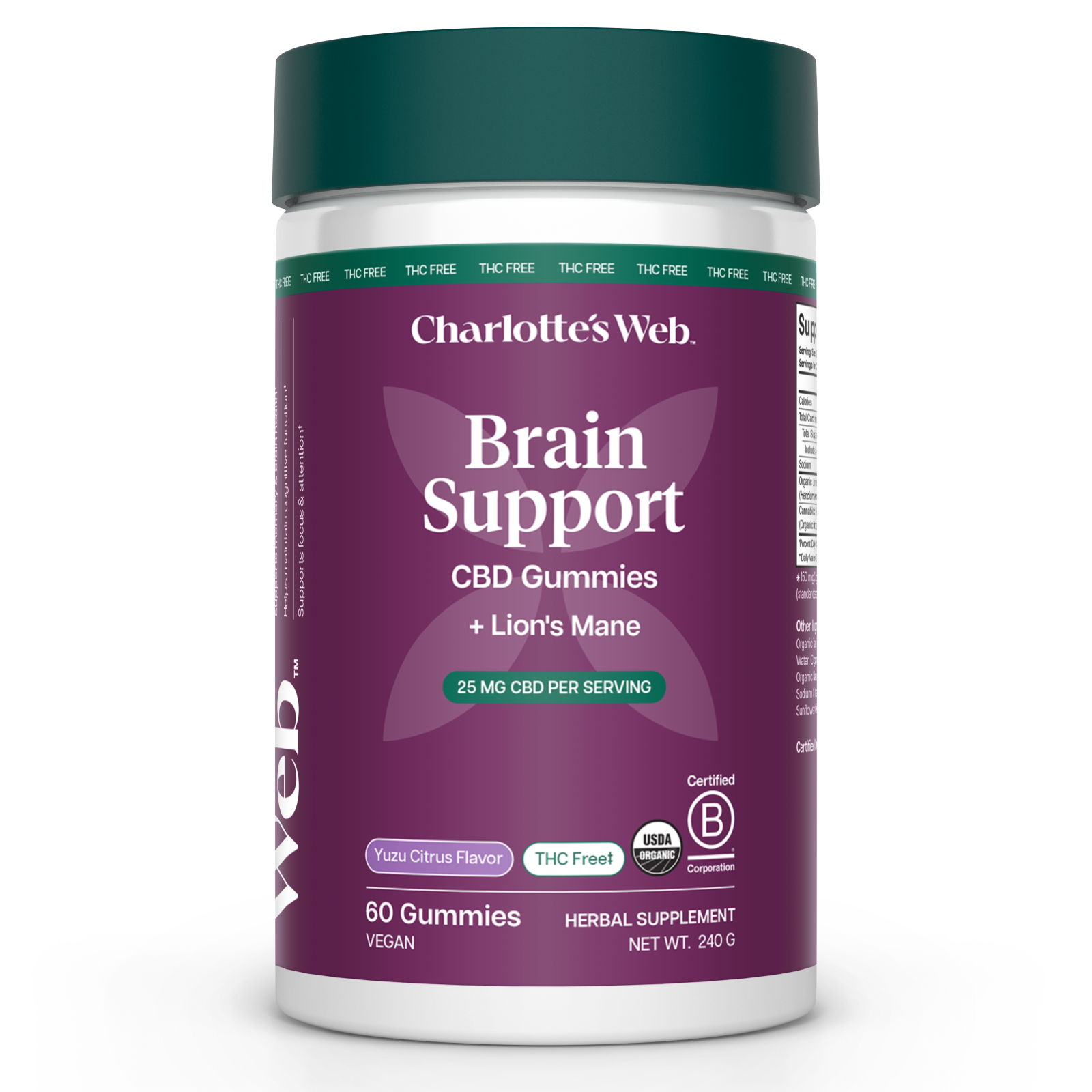 Product Image for Brain Support CBD Gummies 60ct