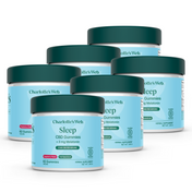 Product Image for Multiple containers of Charlotte's Web Sleep CBD Gummies on a white background