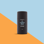 Product Image for CBD Soothing Balm Stick on two tone background