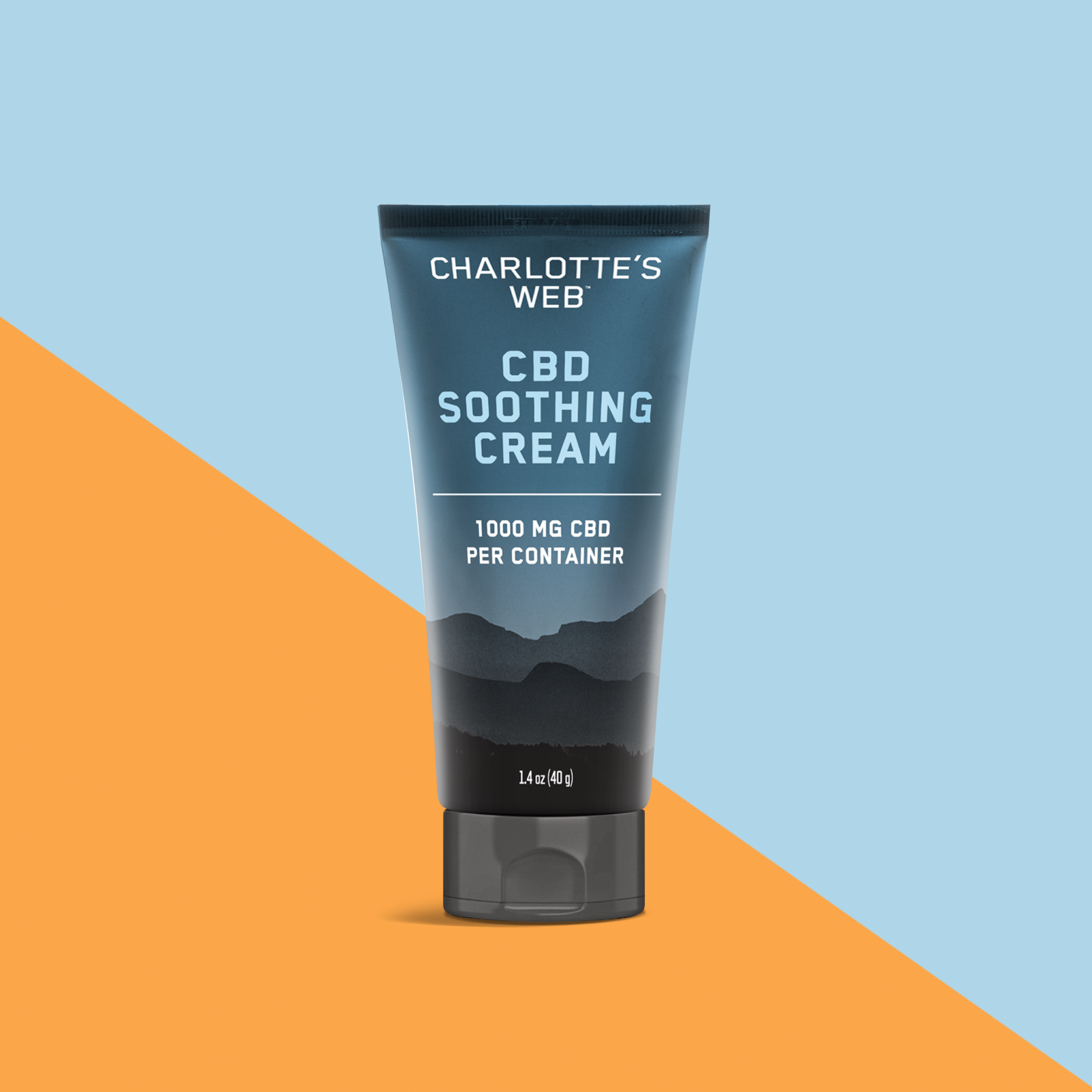Product Image for CBD Soothing Cream Product on two tone background