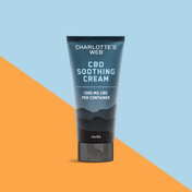 Product Image for CBD Soothing Cream Product on two tone background