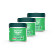 Product Image for Three jars of Charlotte's Web Daily Care CBD Gummies on a white background