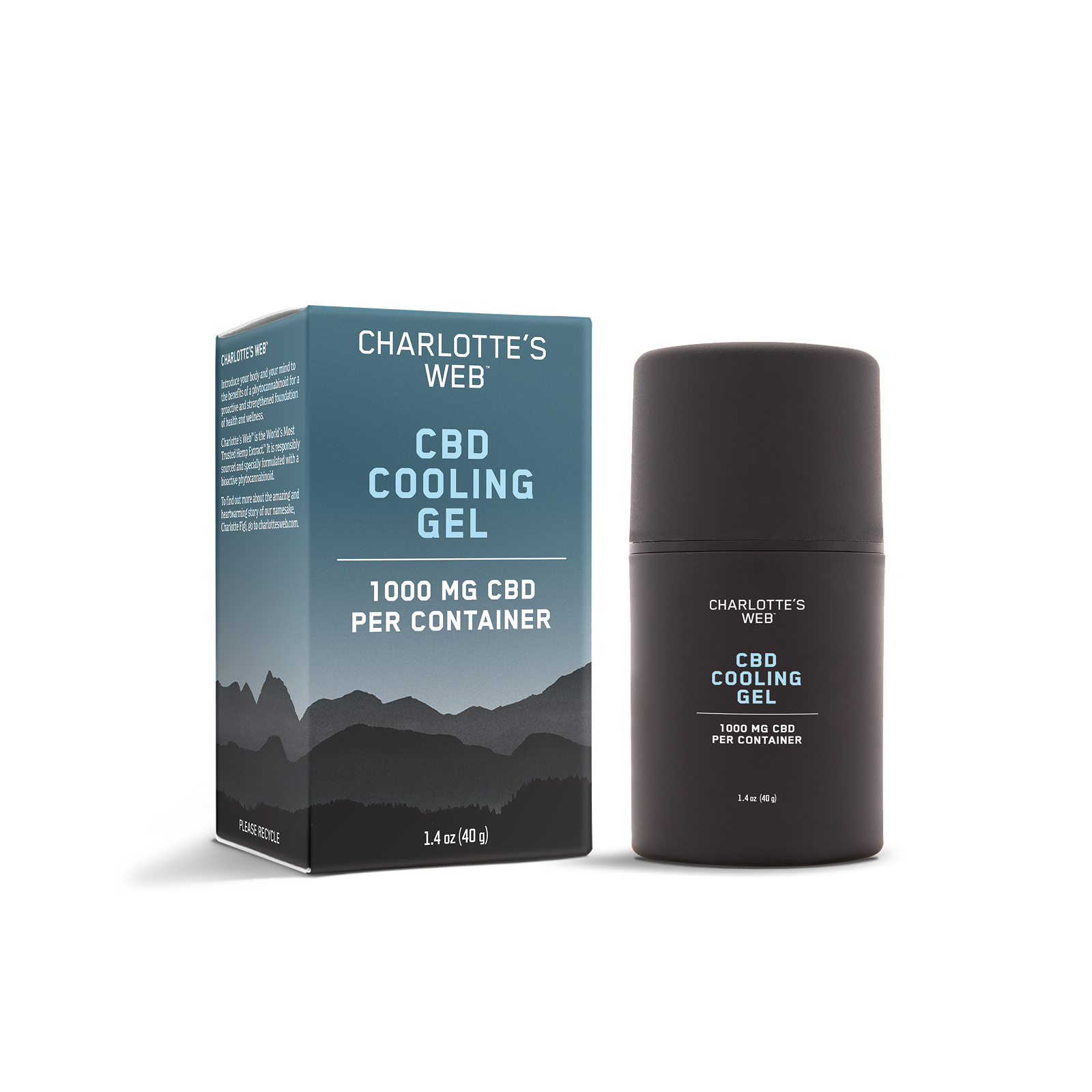 THC-Free CBD Cooling Gel - Charlotte's Web™ CBD & Botanicals