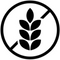 a black and white symbol with a leaf