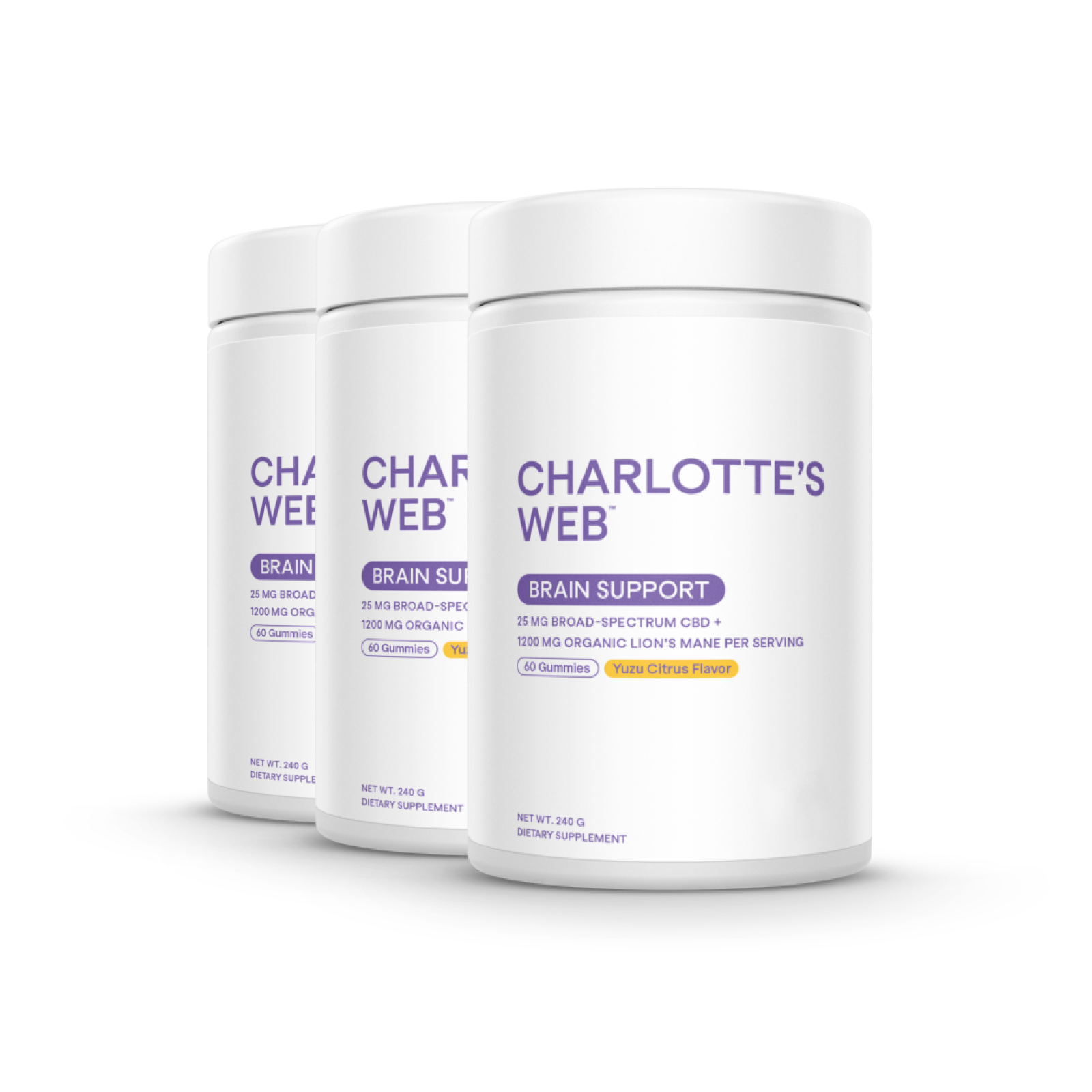 CBD Brain Support Gummies 3-Pack