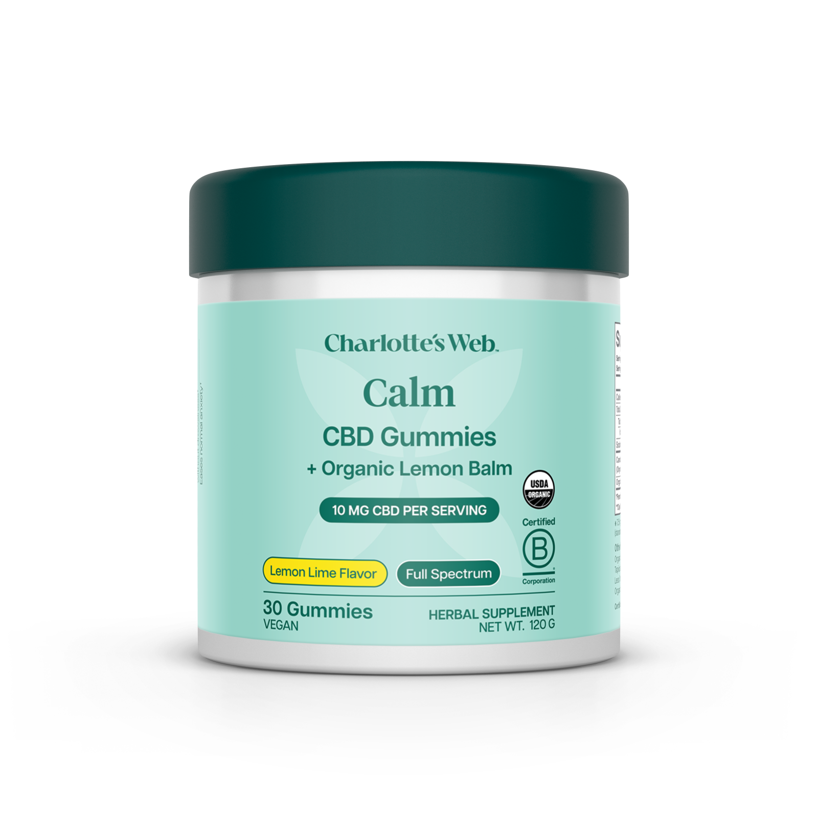 Product Image for Charlotte&#39;s Web Calm CBD Gummies on white background