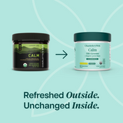 Product Image for Charlotte&#39;s Web Calm CBD Gummies package comparison on blue background