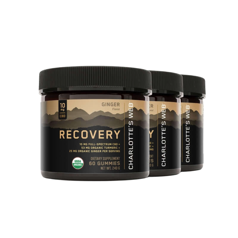 Product Image for CBD Recovery Gummies 3-Pack