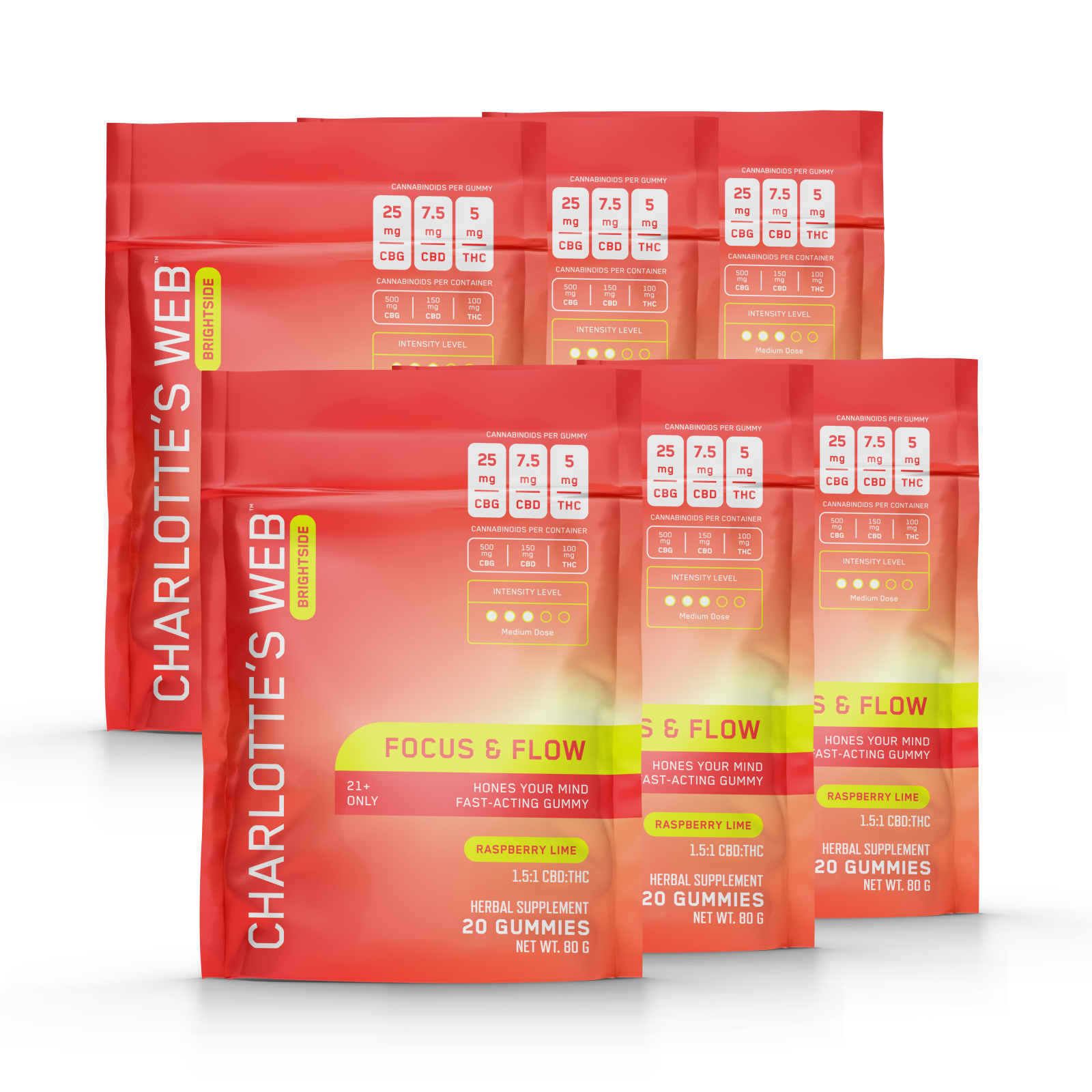 Product Image for THC Focus &amp; Flow Gummies Bundle