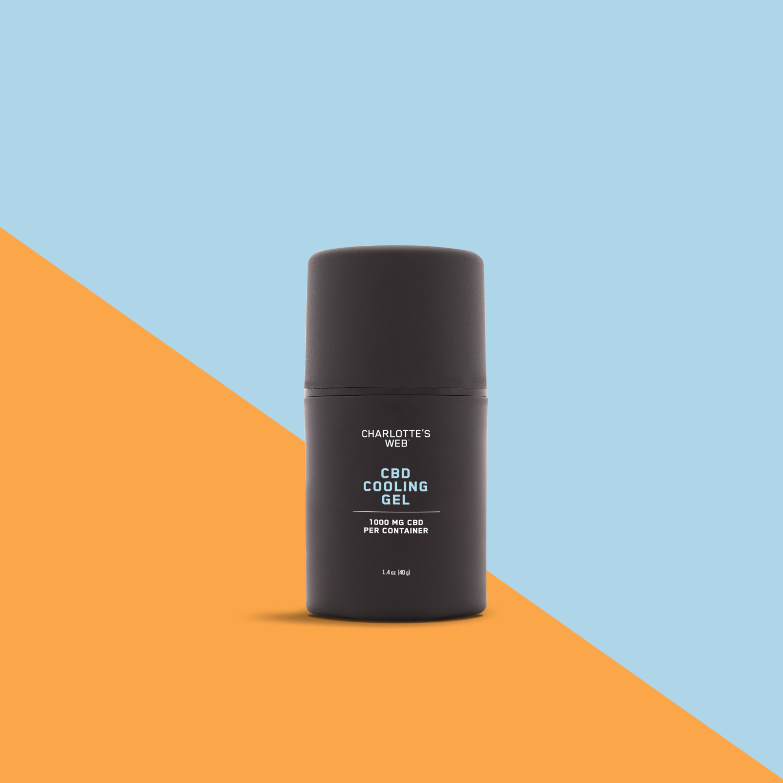 Product Image for CBD Cooling Gel on a two tone background