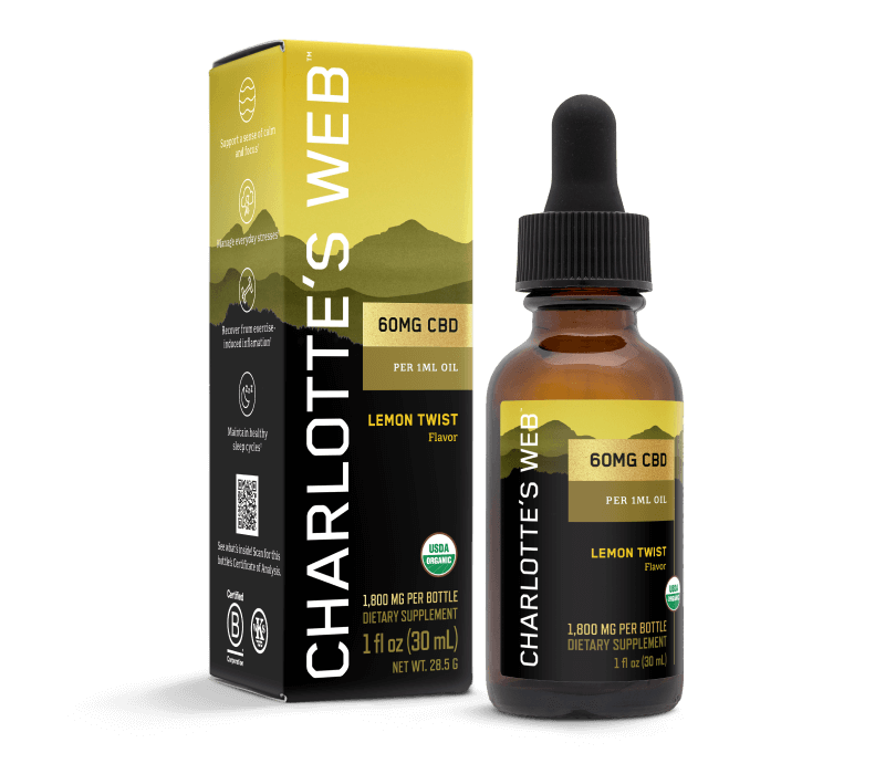 Max Strength 60mg/1ml CBD Oil | Charlotte's Web