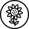 a black background with a black square