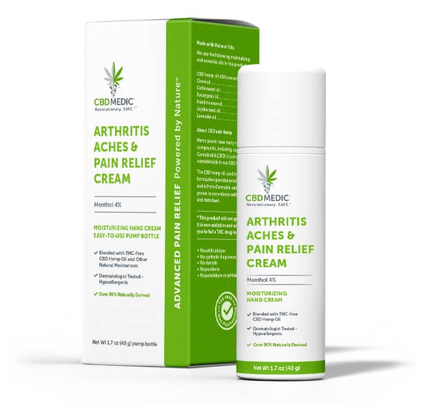 CBDMEDIC Arthritis Aches & Pain Relief Cream